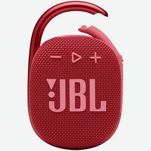 Колонка портативная JBL Clip 4, 5Вт, красный [jblclip4red]