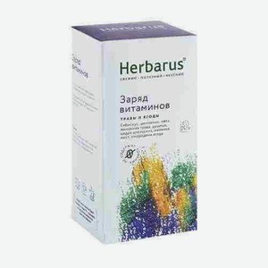 Чай Травяной Herbarus Заряд Витаминов 24 Пакета