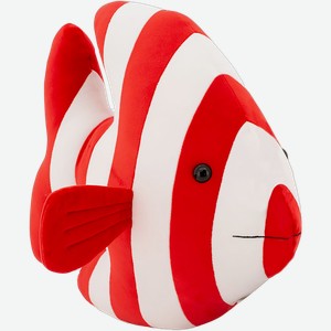 Мягкая игрушка 38см Релакс рыба полосатая красная Оранж Тойс , 1 шт