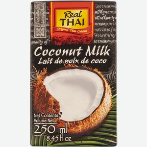 Молоко кокосовое Реал Тай 17-19% Агри кор, 250 мл