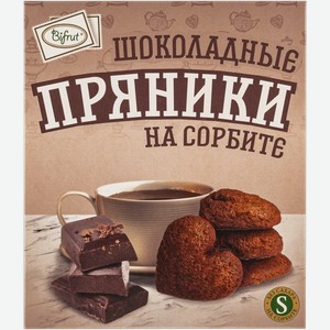 Пряники на сорбите Бифрут шоколадные Диамир К кор, 200 г