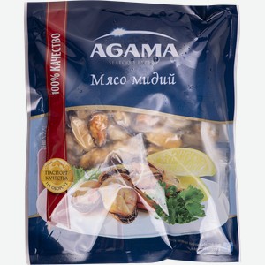 Морепродукты в/м Агама Мясо мидий Агама м/у, 300 г