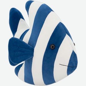 Мягкая игрушка 38см Релакс рыба полосатая синяя Оранж Тойс , 1 шт