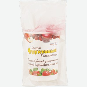 Десерт замороженный Здоровые продукты лесные ягоды Кубань-Мороженое м/у, 80 г