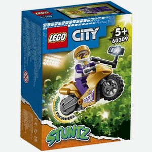 Конструктор Lego City Stuntz Трюковый мотоцикл с экшн-камерой