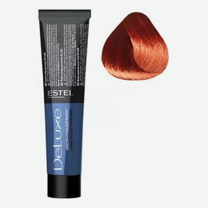 Краска-уход для волос De Luxe 60мл: 7/5 Русый красный