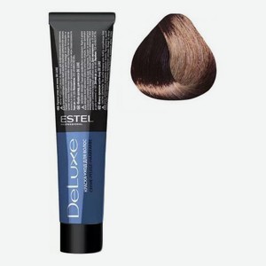 Краска-уход для волос De Luxe 60мл: 4/65 Шатен фиолетово-красный