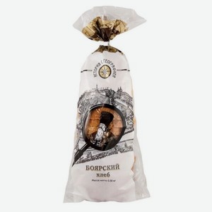 Хлеб Русский хлеб Боярский пшенично-ржаной в нарезке, 380 г