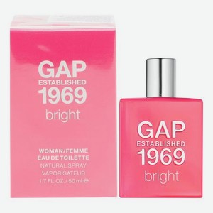 Established 1969 Bright for women: туалетная вода 50мл
