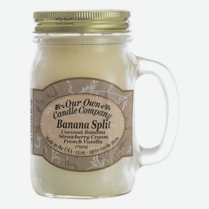 Ароматическая свеча Banana Split: Свеча 370г