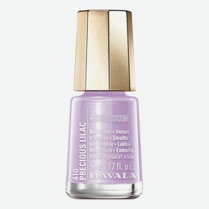 Лак для ногтей с кремнием Silicium Nail Color 5мл: 410 Precious Lilac