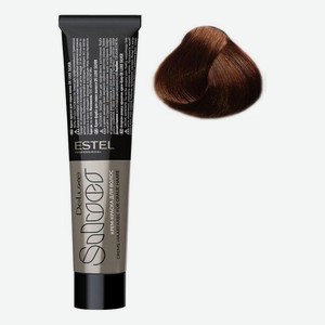 Крем-краска для седых волос De Luxe Silver 60мл: 7/4 Русый медный