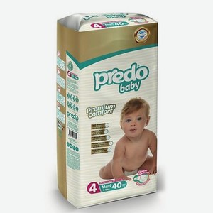 PREDO Подгузники для детей Baby Maxi № 4
