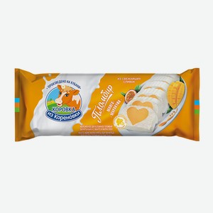 БЗМЖ Мороженое Кореновка пломбир ванильн./манго-марак. полено 400 г