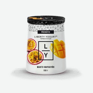 БЗМЖ Йогурт Liberty Yogurt термост манго/маракуйя 2% 150г
