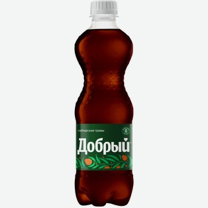 Напиток Газ. Добрый Сибирские Травы 0.5л Пл/б