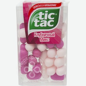 Драже Tic-tac Клубничный Микс, 16 г