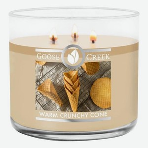 Ароматическая свеча Warm Crunchy Cone (Теплый хрустящий конус): свеча 411г