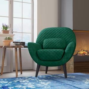 Lazurit Мягкое кресло Гамбург Зелёный 900 мм 900 мм 950 мм