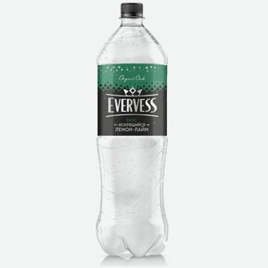 Газированный напиток Evervess Искрящийся лемон-лайм, 1.5 л