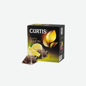 Чай черный Curtis Sunny Lemon пакетированный 20х1,7 г