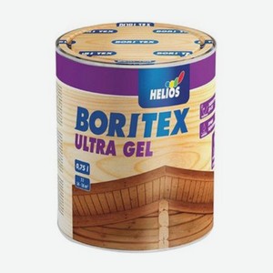 Лазурь Boritex Ultra Gel №4 Орех 0,75 л