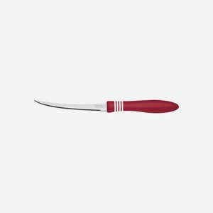 Нож для томатов Tramontina Cor&Cor 12,5 см красный