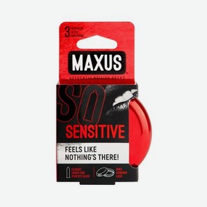 Презервативы Maxus Sensitive ультратонкие 3 шт