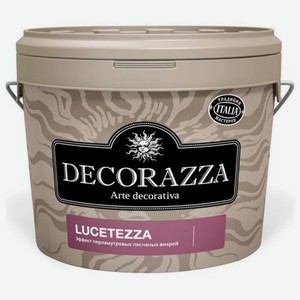 Декоративная краска Decorazza lucetezza база oro 1.0кг