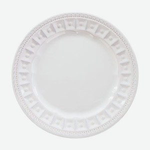 Тарелка закусочная Matceramica Augusta 22 см белый