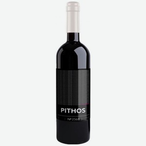 Вино тихое красное сухое ТЗ Пифос СИРА&КАБЕРНЕ СОВИНЬОН МИНИМАЛ 2020 0.75 л