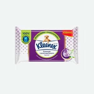 Влажная туалетная бумага Kleenex Classic Supreme, 12 пачек по 38 листов