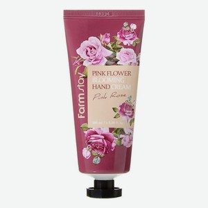 Крем для рук Pink Flower Blooming Hand Cream 100мл: Pink Rose