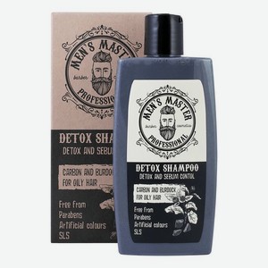 Шампунь для волос с экстрактом лопуха и углем Men’s Master Detox Shampoo 260мл