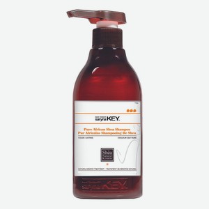Восстанавливающий шампунь для волос с Африканским маслом Ши Color Lasting Pure African Shea Shampoo: Шампунь 1000мл
