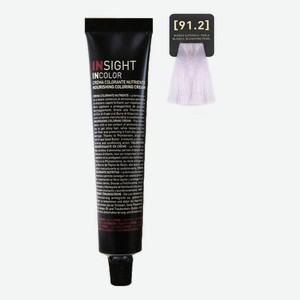 Крем-краска для волос с фитокератином Incolor Crema Colorante 100мл: 91.2 Суперосветляющий перламутровый блондин