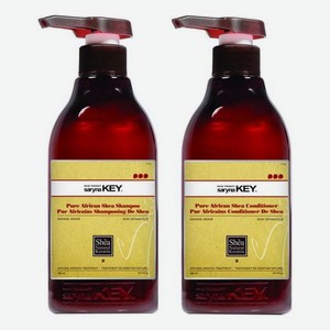 Набор для волос Damage Repair Pure African Shea Butter (шампунь 500мл + кондиционер 500мл)