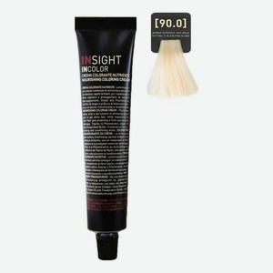 Крем-краска для волос с фитокератином Incolor Crema Colorante 100мл: 90.0 Суперосветляющий натуральный блондин