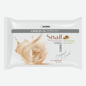 Маска альгинатная для лица с муцином улитки Snail Modeling Mask: Маска 240г (пакет)
