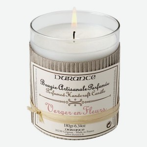 Ароматическая свеча Perfumed Handmade Candle Verger en Fleurs 180г (яблоневый сад)
