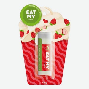 Бальзам для губ Balm Strawberries & Cream 4,8г
