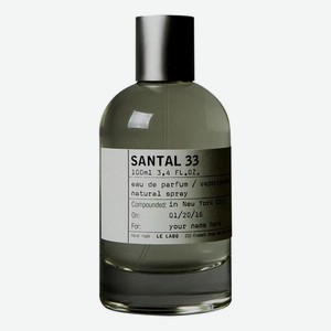 Santal 33: парфюмерная вода 1,5мл
