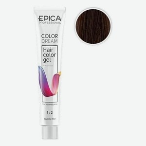 Гель-краска для волос Color Dream 100мл: 7.73 Русый шоколадно-золотистый