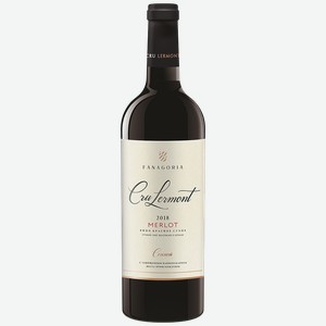 Вино CRU LERMONT Мерло выдержанное красное сухое (Фанагория), 0,75л