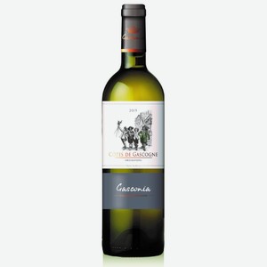 Вино GASCONIA Gros Manseng 11,5% 0,75л