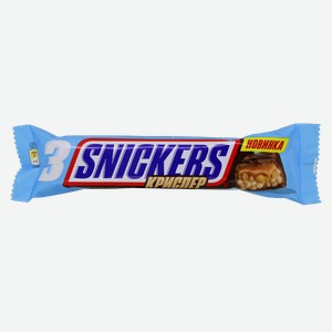 Шоколадный батончик SNICKERS Криспер 3*20г