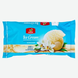 БЗМЖ Мороженое пломбир ОКЕЙ ванильный 200г