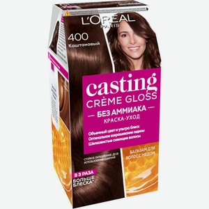 Краска д/волос Casting Creme Gloss 400 Каштан