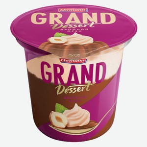 БЗМЖ Пудинг Grand Dessert с вз слив дв орех4,9%200г