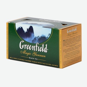 Чай GREENFIELD Magic Yunnan 25пак*2г